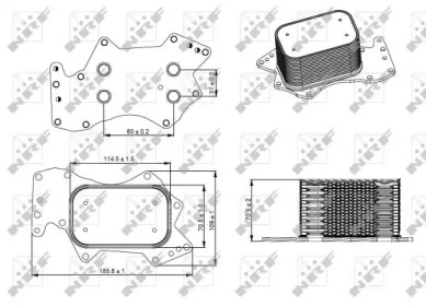 WILMINK GROUP wg1720014 -  масляный радиатор, двигательное масло